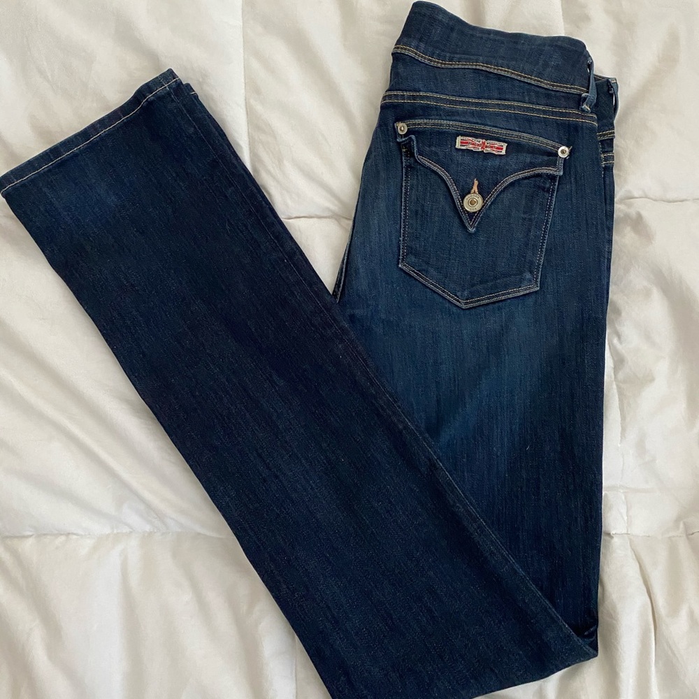 ✨Hudson Jeans! Bootcut dark blue denim✨
